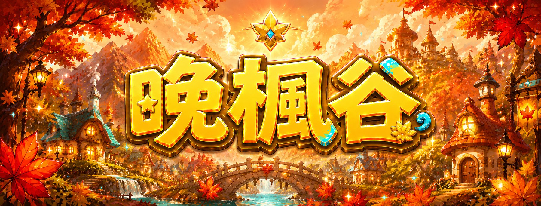 晚楓谷 主視覺